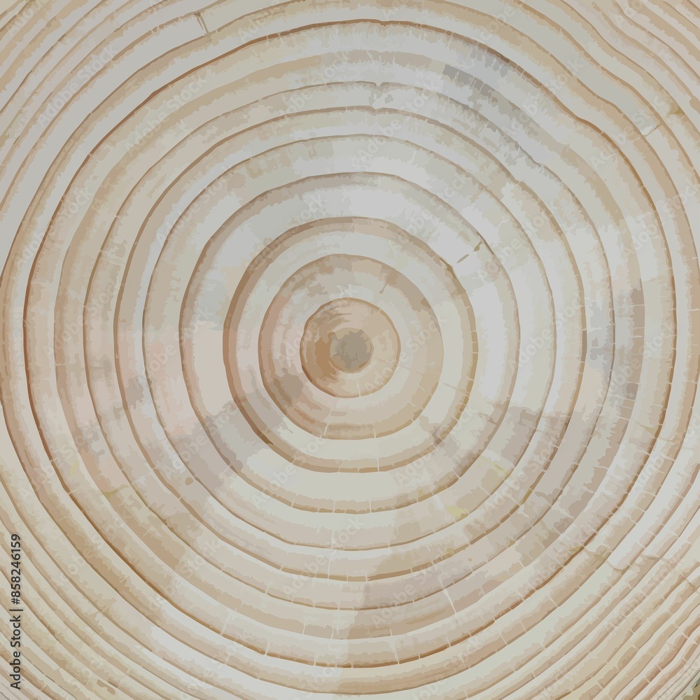 Fototapeta premium Wood Texture: Pine Tree Cross-Section