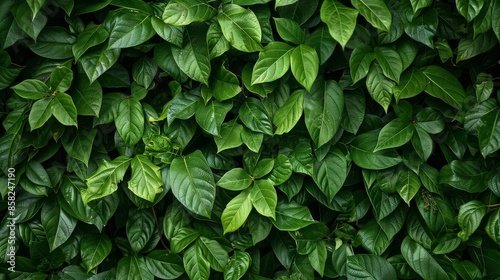 Bush Capture the dense foliage of a bush, with vibrant green leaves and possibly flowers or berries.