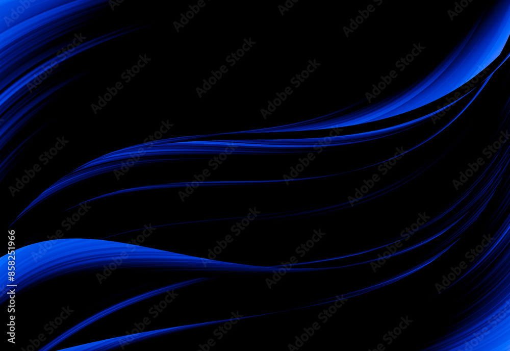 Naklejka premium abstract blue and black are light pattern with the gradient is the with floor wall metal texture soft tech diagonal background black dark clean modern.