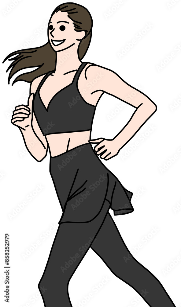 Fototapeta premium 런닝