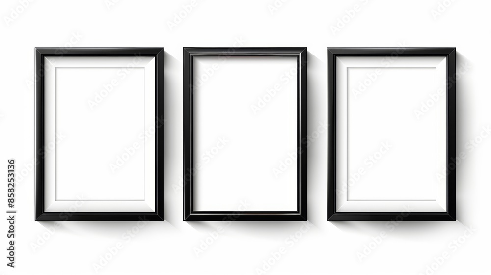 A modern effect of realistic drop shadows on a photo frame. Image borders with shadows in 3D. A modern effect of realistic drop shadows on a photo frame. Image borders with shadows in 3D.