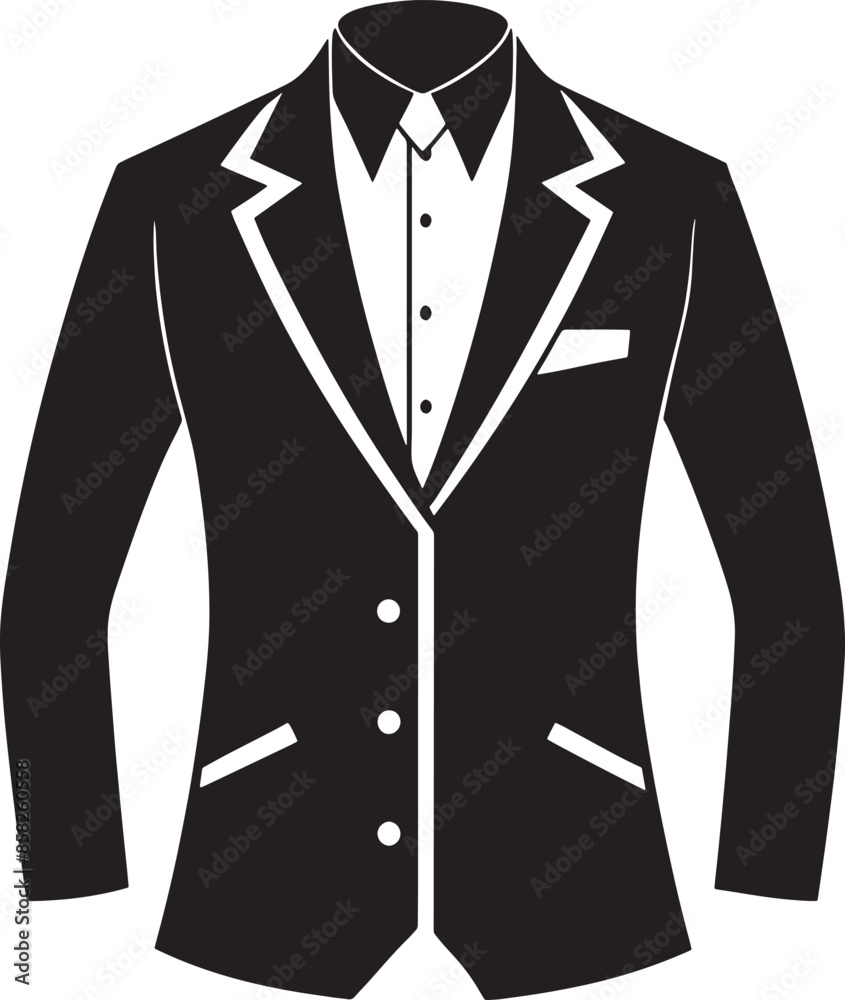 illustration of man suit design black and white illustration of man suit design black and white