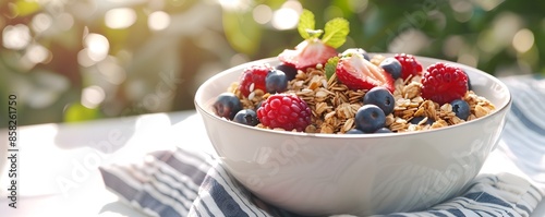 Inviting Granola Bowl with ...
