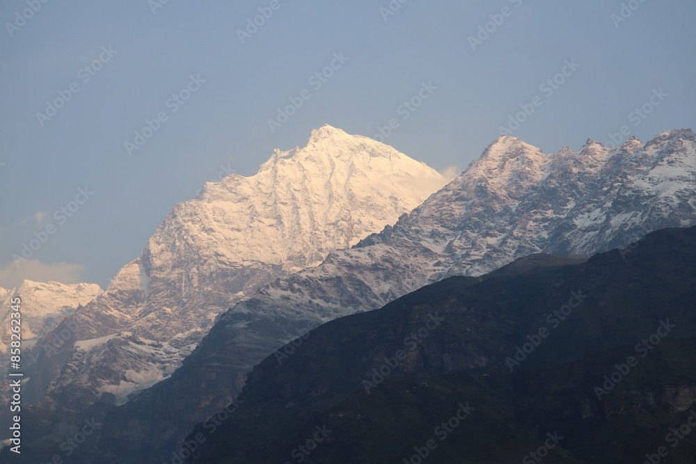 beautiful badrinath valley in uttarakhand india beautiful badrinath valley in uttarakhand india