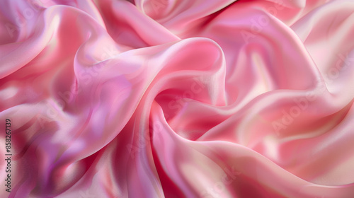 Macro texture of silk fabric