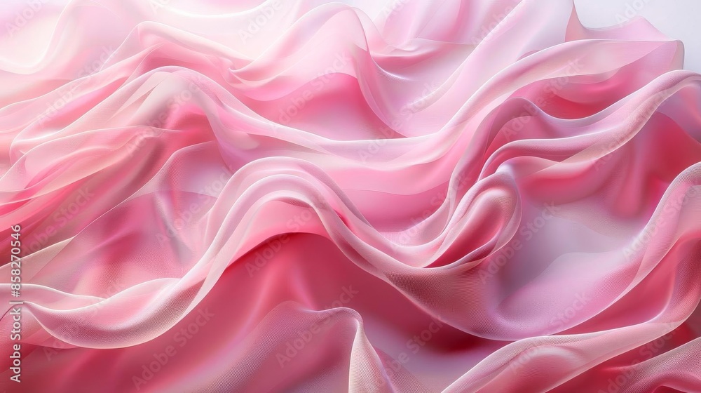 Another wave pattern with soft pink tones and smooth flow, Another wave pattern with soft pink tones and smooth flow,