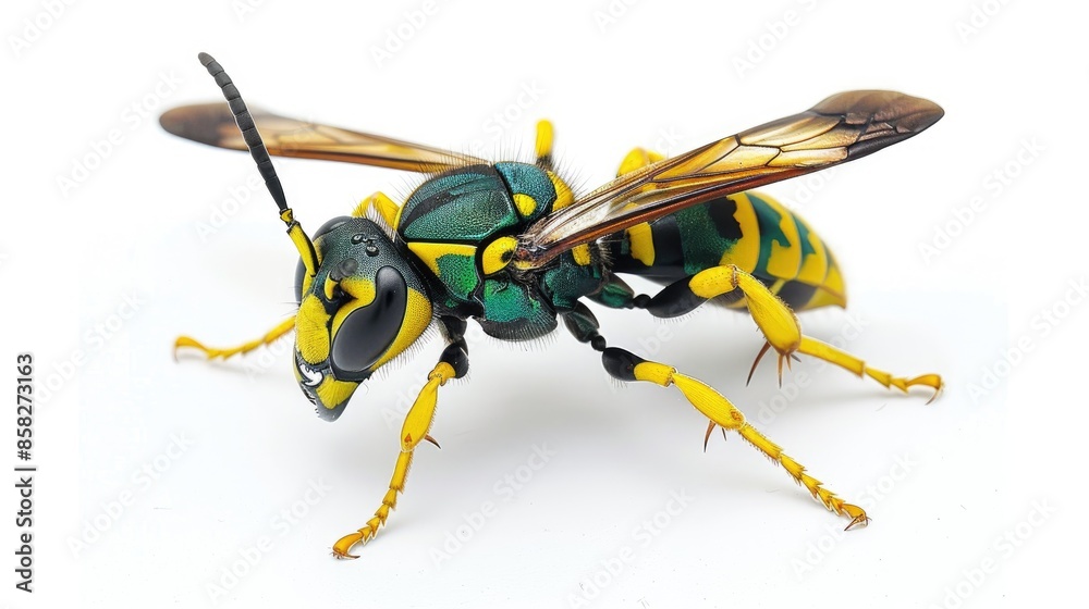 Oecophylla smaragdina Fabricius in white backdrop Hymenoptera Oecophylla smaragdina Fabricius in white backdrop Hymenoptera