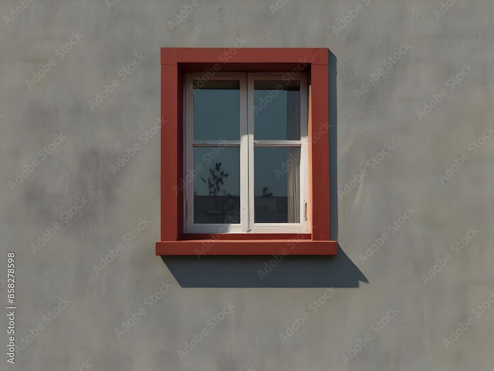 Fototapeta premium Colorful House Exterior Window Door Inspiration Photography Art