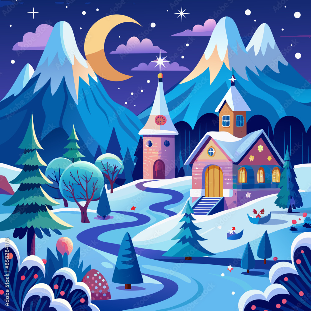 Fototapeta premium Winter Landscape