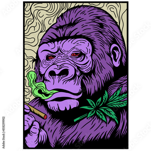 ape smoke weed