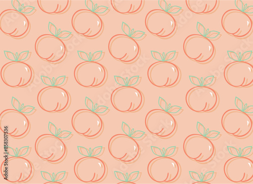 Peaches pattern