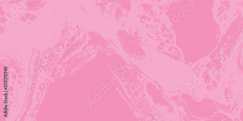 pink abstract texture vector background with dark spots, nets, lines and scratches