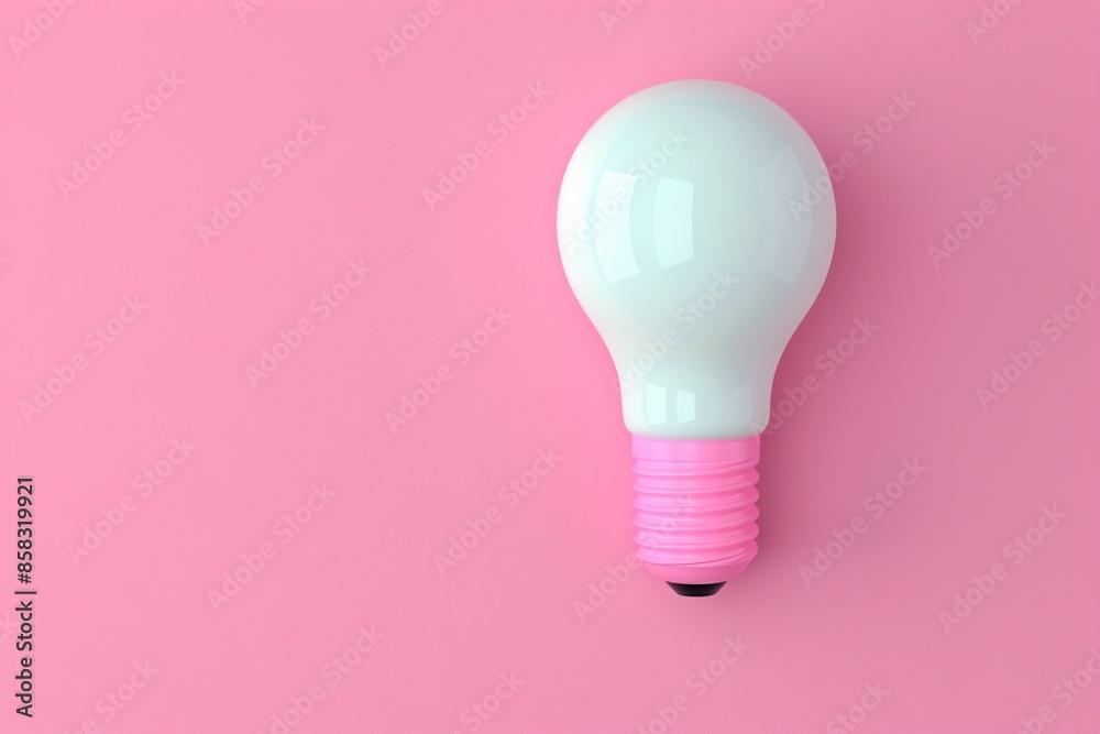 Creative light bulb on vibrant pink background, symbolizing ideas, innovation, and bright concepts. Perfect for design and inspiration themes. Creative light bulb on vibrant pink background, symbolizing ideas, innovation, and bright concepts. Perfect for design and inspiration themes.