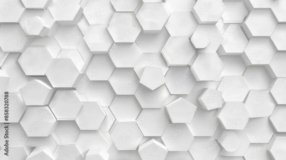 Seamless white hexagon pattern background, perfect for modern designs and wallpapers. Seamless white hexagon pattern background, perfect for modern designs and wallpapers.
