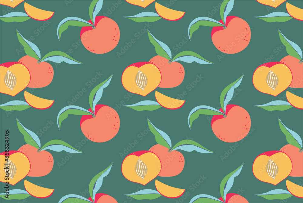 Peaches pattern Peaches pattern