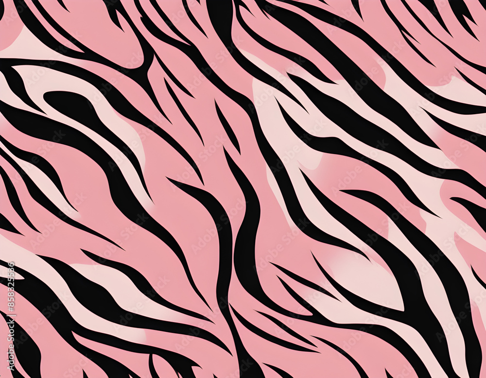 Red and white zebra texture Red and white zebra texture