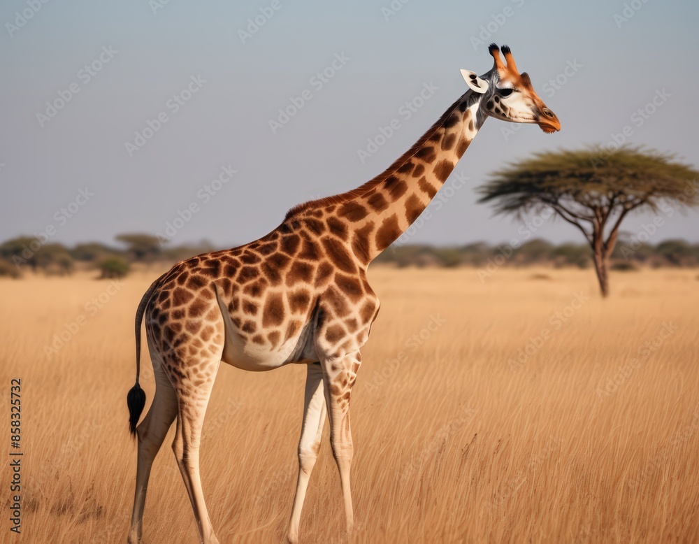 Obraz premium Giraffe in the Wild