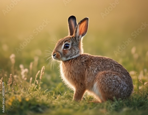 A Rabbit in the Field
