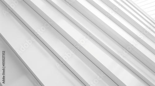 Modern abstract white background with minimalist diagonal lines, perfect for sleek and elegant designs.