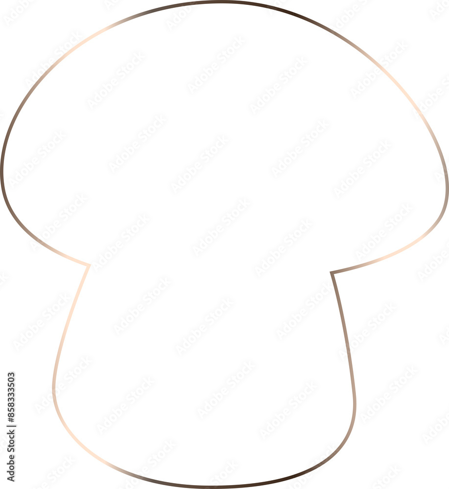 Mushroom outline drawing design of banners and menus. Mushroom outline drawing design of banners and menus.