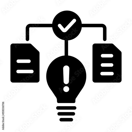 Latest solid icon showing hypothesis 