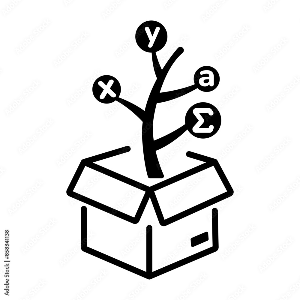 Premium doodle icon of calculus branches Premium doodle icon of calculus branches