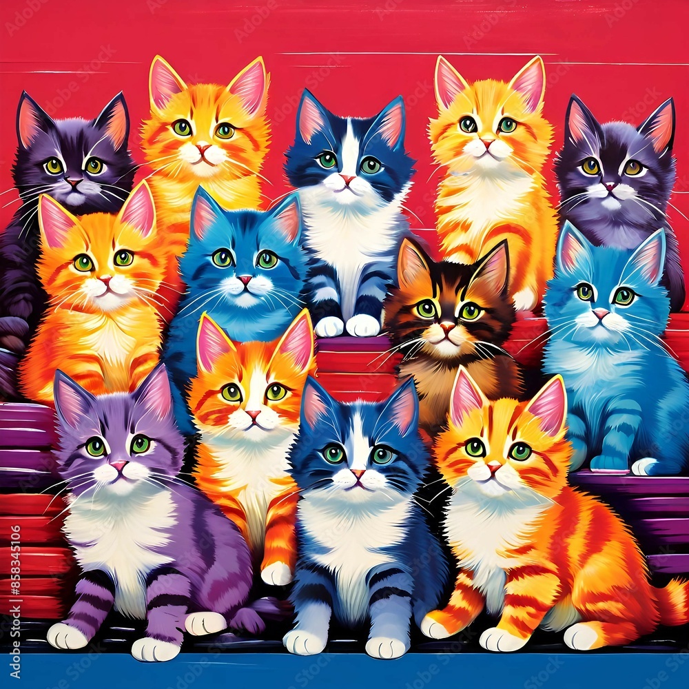 set of cats