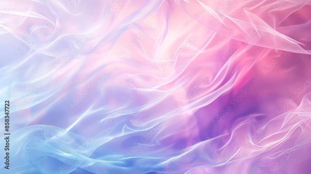 Abstract Pastel Pink and Blue Fabric Swirls - Soft and Flowing Texture - Digital Illustration Abstract Pastel Pink and Blue Fabric Swirls - Soft and Flowing Texture - Digital Illustration