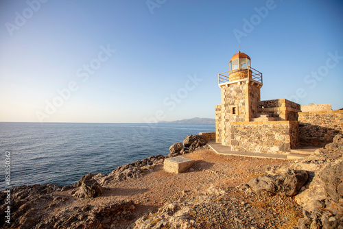 Monemvasia, Laconia, The Peloponnese, Greece, Europe photo