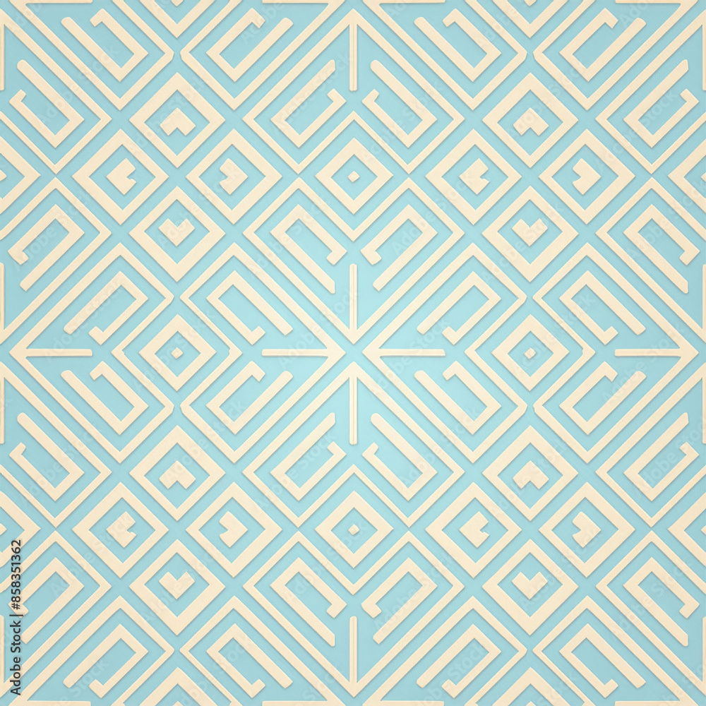 Greek Key Seamless Repeating Pattern, Graphic Resouce Background