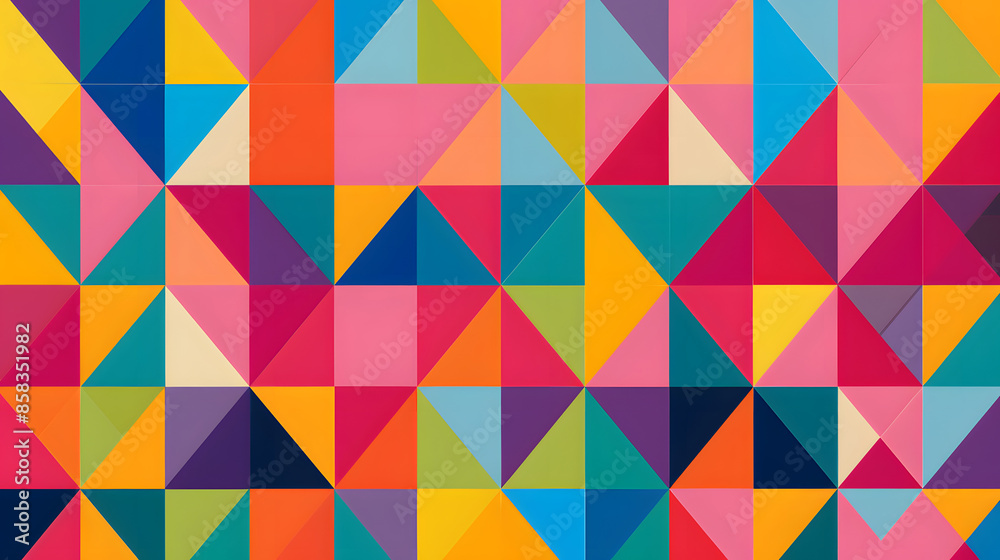 Colorful geometric pattern Colorful geometric pattern