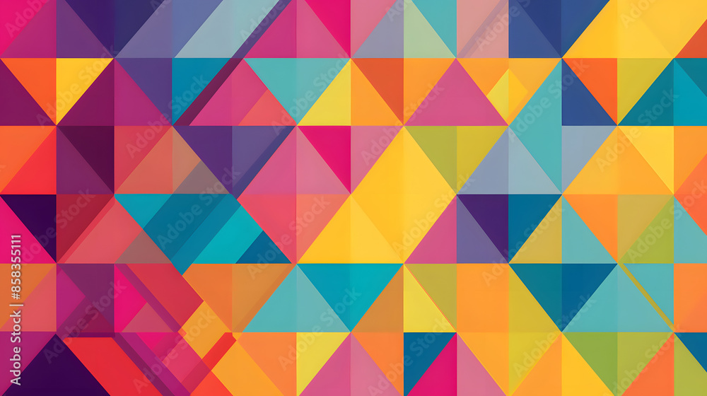 Colorful geometric pattern Colorful geometric pattern