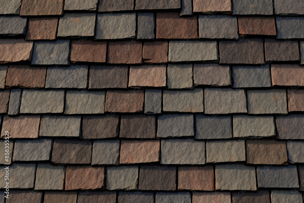 Processed collage of slate roof tiles surface texture. Background for banner, backdrop or texture Processed collage of slate roof tiles surface texture. Background for banner, backdrop or texture