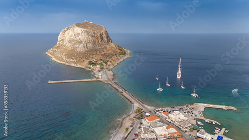 Monemvasia, Laconia, The Peloponnese, Greece, Europe photo