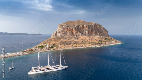 Monemvasia, Laconia, The Peloponnese, Greece, Europe photo