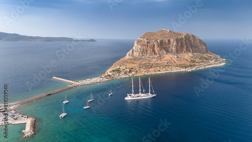 Monemvasia, Laconia, The Peloponnese, Greece, Europe photo