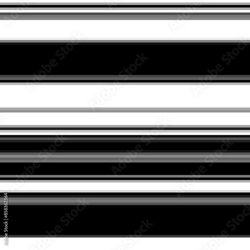 Black and white stripe abstract background. Motion lines effect. Grayscale fiber texture backdrop and banner. Monochrome gradient pattern and textured wallpaper.