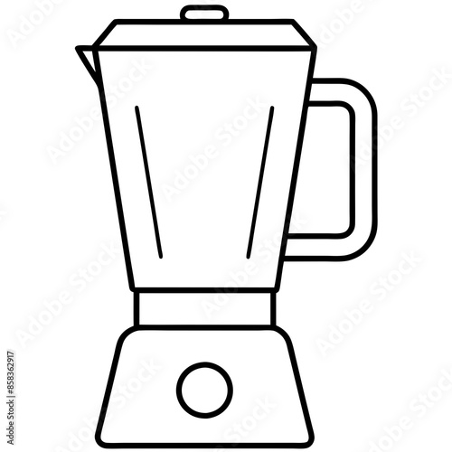 Electric blander illustration vector.
