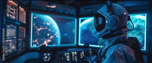 A Virtual Reality Flight Simulator For Space Missions
