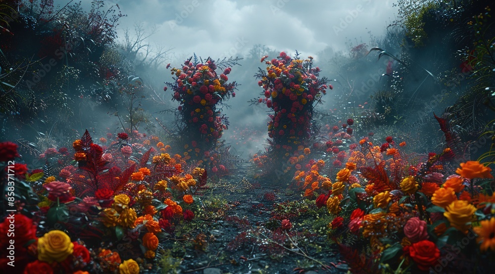 Obraz premium coral reef in the sea