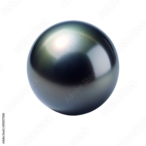 black pearl on transparent background