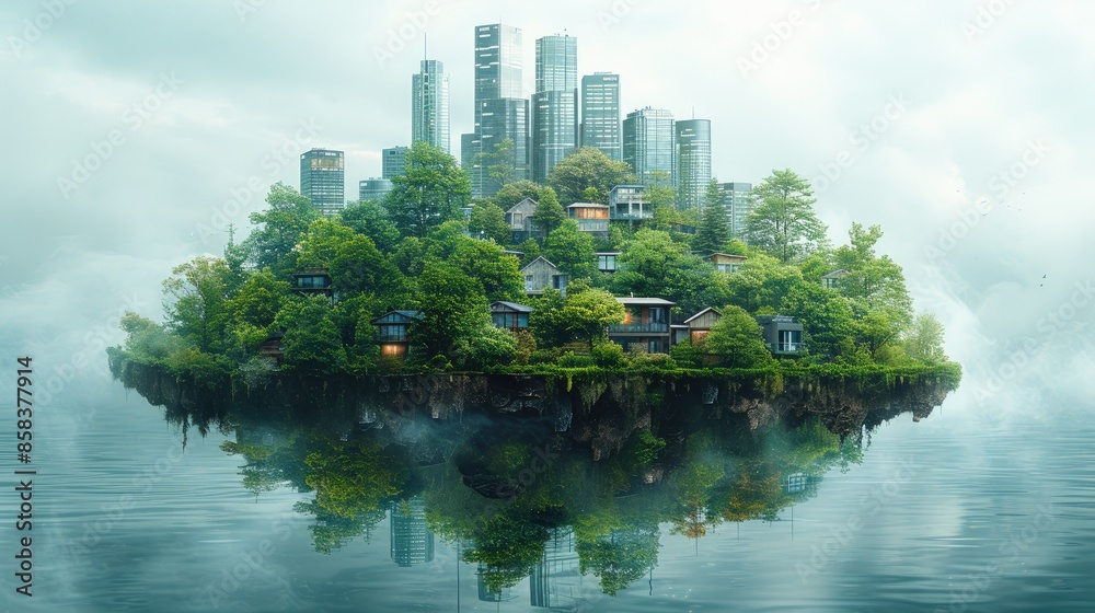 Fototapeta premium Exploring Real Estate's Technological Transformation