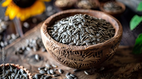 Sunflower Seeds in a Bowl: Nutritional Powerhouse and Natural Remedy