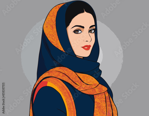 Lady in Salwar Suit