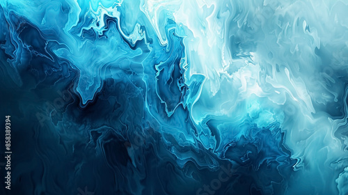 aqua blue liquid marble background.