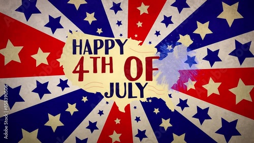 4th Of July Independence Day Animation