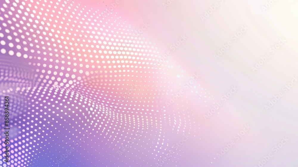 Obraz premium Abstract Background with Dotted Pattern in Pink and White