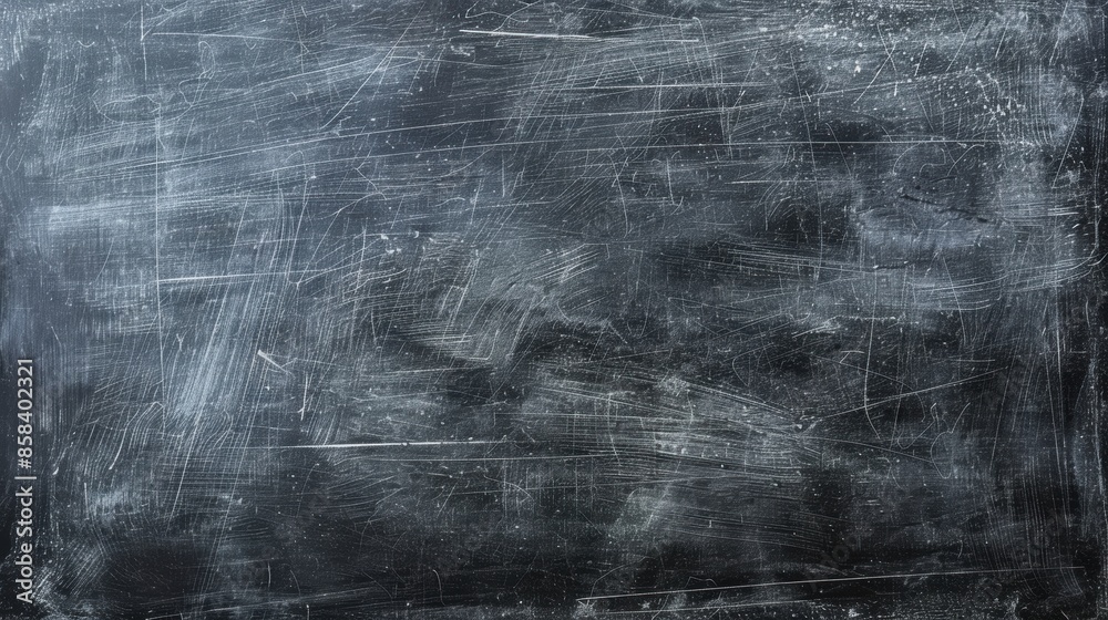 Scratched black chalkboard background texture Scratched black chalkboard background texture