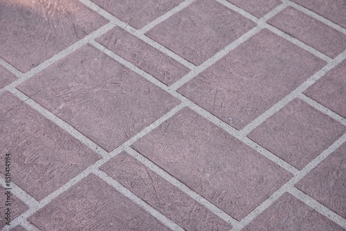 Φωτογραφία stamped concrete surface pattern exterior red texture
