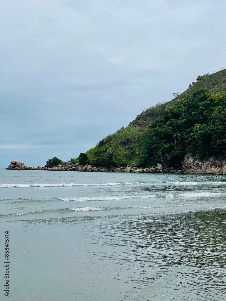 Landscape of a beautiful beach in Brazil Landscape of a beautiful beach in Brazil